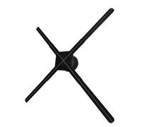 DELURA 47 Centimetri WiFi Bluetooth 3D Ventilatore olografico App Controllo Display a LED pubblicità ad Alta luminosità Ologramma 3D annunci Ampia Applicazione