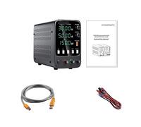 DELURA Alimentazione CC Alimentatore CC da Laboratorio Fonte di Alimentazione da Laboratorio Regolabile Interruttore Stabilizzato for Connessione al PC Multiprotezione (Color : APS305H 30V 5A)