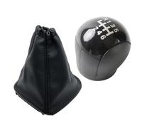 DELURA Compatibile Con Ford Per Transit Per Van MK7 2006 2007 2008 2009 2010 2011 2012 2013 Auto 5/6 Speed Gear Stick Pomello Del Cambio PU Boot Cover Marce Pomello Leva(6 Speed B)
