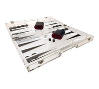 Deluxe Acrilico Backgammon Set - Luxe Cristallo Gioco da Tavolo Ondisplay-Open
