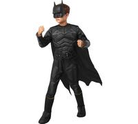 Deluxe Batman Bambini Costume Ragazzi Autorizzato Dc Costume Supereroe
