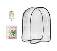 Deluxe Clear Storage Bags for Rag Dolls | Premium Dustproof Plush Doll Organizer Backpack | Spazioso, Stylish Bag for Daily Use, Weekend Trips and Special Occasioni