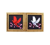 Deluxe Dove Frame Trucchi Magici Colomba Immagine A Vera Colomba Appare Cambiamento di Colore Doppio Cambiamento Effetto Fase Illusioni Trucchi Mentalismo Mago Puntelli