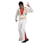 Deluxe Elvis Costume Uomo Elvis 50s Costume Re Di Rock N Rotolo