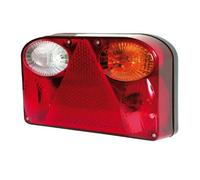 FANALE FANALINO POSTERIORE DESTRO 6 FUNZIONI CAMPER CARRELLO OMOLOGATO LAMPADINE