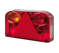 Deluxe, fanale posteriore 6 funzioni 12V Sinistro Posizione, stop, direzione, E