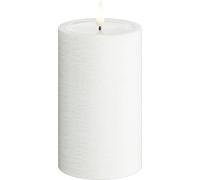 Deluxe Homeart Unique LED Candles - Candela senza fiamma tremolante in vera cera fatta a mano, con tecnologia 3D Real Flame™, durata della batteria oltre 1500 ore (7,5 x 12,5 cm)