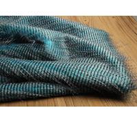 Deluxe imitazione piuma di pavone tessuto peluche 60 mm liscia pelliccia sintetica for artigianato fai da te abbigliamento decorazione della casa scialle di nozze sciarpa coperta divano cosplay 160x50