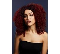 Deluxe Legato Parrucca Donna Calore Resistente 1980s 80s Wild Bambino Costume