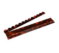 Deluxe Mahjong Rack Set - Scratch-Resistant Tile Holders with Integrated Pushers | Portable Accessory for Seniors, Hobbyists & Family Game Nights, Set for Travel