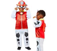 Deluxe Marshall Costume Pompiere Bambini Paw Patrol Vestito Età 2-5