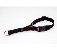 Deluxe Martingala Cane Collare di Qualità Regolabile Forte Morbido Ottone