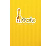 Deluxe Meal Planner & Grocery List by MEALS - Weekly Food Journal with Wellness Log & To Do List, Motivational Quotes, 1 Year Undated