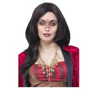 Deluxe Metallo Voodoo Teschio Collana Adulti Halloween Costume Steam Punk