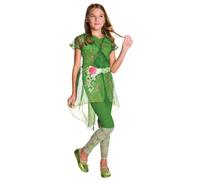 Deluxe Poison Ivy Costume Bambina Supereroe Bambini Halloween Costume