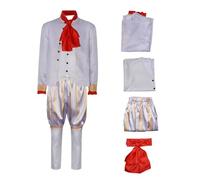 Deluxe Rumpelstiltskin Costume da uomo adulto finto re nano gilet cappotto set completo film Forever After Villain abiti retrò per Halloween festa carnevale