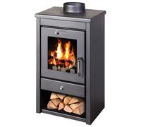 Deluxe SM 7 kW: Stufa a Legna Compatta, Alta Efficienza & Design Elegante [EEK: A]