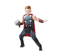 Deluxe Thor Costume Ragazzi Infinito Guerra Supereroe Avengers Bambini C