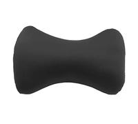 Deluxe Tube Cuscino di Sostegno in microsfere con Rivestimento Rimovibile, inodore e Flessibile, Supporto per Testa, e Schiena per, Nero