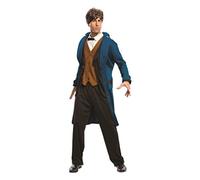 Deluxe Ufficiale Tritone Scamander Fantastico Beasts Uomo Costume