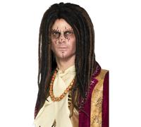Deluxe Voodoo Parrucca Rasta Spaventosa Cantante Giamaicano Costume da Halloween
