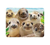 Deluxebase Calamita 3D LiveLife - Leoni Marini Calamita da Frigorifero 3D Lenticolare a Tema Oceano. Decorazioni magnetiche per Bambini e Adulti con Opera d'Arte del celebre Michael Searle