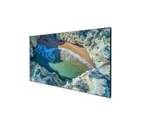 DELUXX Cinema schermo a cornice SlimFrame 177 x 99cm, 80" - 4K Pro Flex MWHT