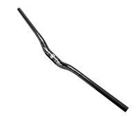 DELVOYE 31,8mm Manubrio MTB Manubrio Extra Lungo 580-760mm 3K Carbonio Bicicletta Riser Bar Manubrio per Mountain Bike E Bici da Strada (Color : Gray, Size : 740mm)