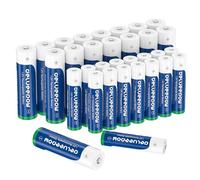 Delyeepow Batterie Ricaricabili AA AAA Ni-MH 3300/1100mAh, 16 A 16 AAA