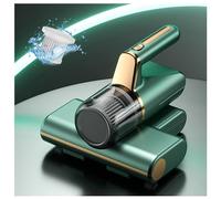 Aspirapolvere per Tappeti E Divani, Batti Materasso con Luce Sterilizzazione UV, Aspirapolvere per Divano Super Aspirazione 14kpa Aspiratore Materassi, Antiacaro, Antibatterica,Green