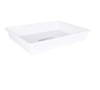 Dem 104814 Big White Tray 50 x 34 x 8 cm, 8.6 Litres