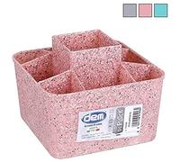 DEM - Scolaposate 14 x 14 x 11 cm deplock - Colori Assortiti