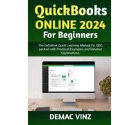 Demac Vinz QuickBooks Online 2024 For Beginners (Tascabile)