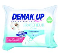 DEMAK'UP Lingettes Démaquillantes - Peaux seches ou Sensibles - x25