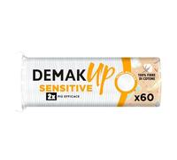 Demak'Up Sensitive Dischetti Struccanti, 60 Pezzi | Peso 50 G, Ideali per Pelli Sensibili, Elevata Delicatezza, Formato da 60 Unità