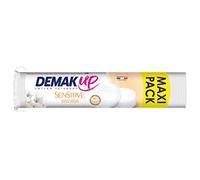 Demak'Up Sensitive - Dischi in cotone per struccare, viso e occhi, 100% fibre di cotone naturali, 93 dischi