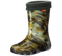 Demar Stormer Lux, stivali di gomma imbottiti, per bambini, Verde (Mimetico), 30/31 EU