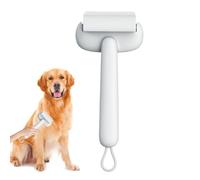 Dematting Comb Dogs, Portable Shedding Brush, 9.45in Detangling Grooming Tool, Stainless Steel Teeth, Comfortable Handle for Dog and Cats with Matted Hair, Daily Use