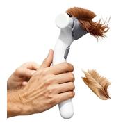 Dematting Comb for Dogs - Pet Detangling Shedding Tool for Coat Care | Stainless Steel Bladed with Comfort Grip Handle, Grooming Brush for Home Use on Short Long Pets