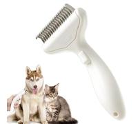 Dematting, spazzola per cani, spazzola per cani, gatti e cuccioli | taglierine allargate, strumento per la cura della pelle, con curvatura graduale per cani, gatti e cuccioli | taglierine allargate,