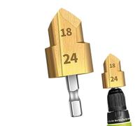 demaxiyad Alesatore, alesatore per condotto - Alesatore per tubi in PVC Alesatore per condotto | Alesatore per condotto robusto, Kit alesatore per tubi in PVC, strumenti idraulici per una foratura più