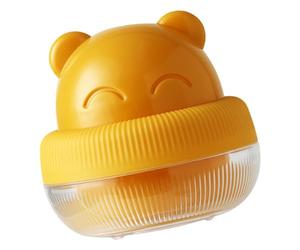 demaxiyad Beauty Sponge Holder | Contenitore per uova di bellezza a forma di orso, custodia per spugne di bellezza carina, contenitore per il trasporto di cosmetici da viaggio, scatola portatile per
