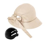 demaxiyad Casco Da Bicicletta Donna Adulto | Casco Da Bicicletta con Visiera - Accessorio Esterno Multiuso Regolabile Unisex a Grande Bordo per Escursioni