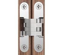 demaxiyad Cerniere invisibili per porte | Hardware per mobili invisibile a 180 gradi, cerniera per porta 'armadio in zinco, per biblioteca, bagno, armadio e interni