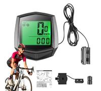 demaxiyad Computer bici cablato, Computer bici per bici da strada | Computer Ciclo contachilometri Tracker di Velocità Ciclismo Impermeabile - Accessori per bicicletta, Multifunzione sveglia