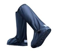 demaxiyad Copriscarpe per pioggia, copriscarpe impermeabili | Copriscarpe antipioggia antiscivolo per scarpe con riflettente di sicurezza | impermeabili impermeabili per stivali, Lettere sfumate 3XL