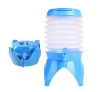 demaxiyad Distributore di bevande da campeggio, distributore di bevande d'acqua | Distributore di bevande da esterno pieghevole da 5,5 L con rubinetto - Bottiglia dispenser per bevande da festa con