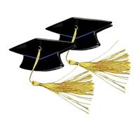 demaxiyad Fermagli per capelli, con forcine per cappello da laurea a ghiandole gialle, per donne, studentesse, ragazze, scuola, servizi fotografici, viaggi, feste,