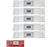 demaxiyad Fessurimetri per Crepe,Fessurimetro da Parete Manuale per La Misurazione E La Registrazione di Monitoraggio delle Lesioni E Relative Crepe sulle Superfici Murarie Piane