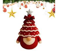 demaxiyad Kit uncinetto Natale - Kit per il libero creativo Lutin albero all'uncinetto - libero creativo a mano per decorazione adolescenti adulti piena coscienza scuola